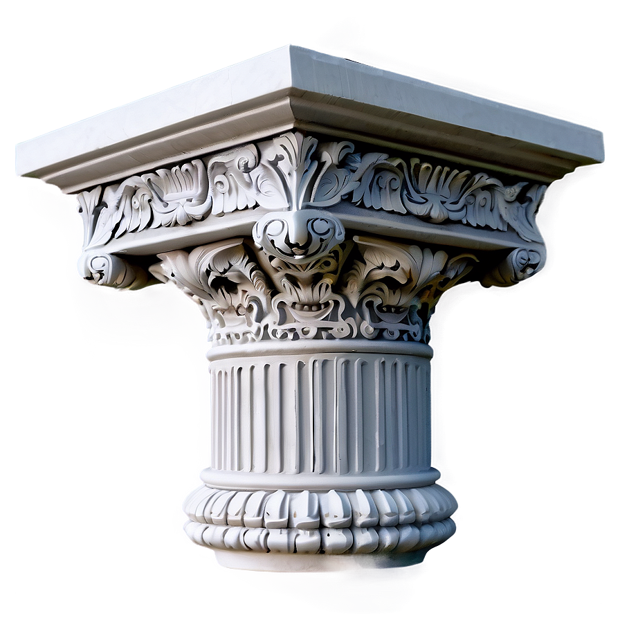 Plaster Column Capitals Png 06242024 PNG