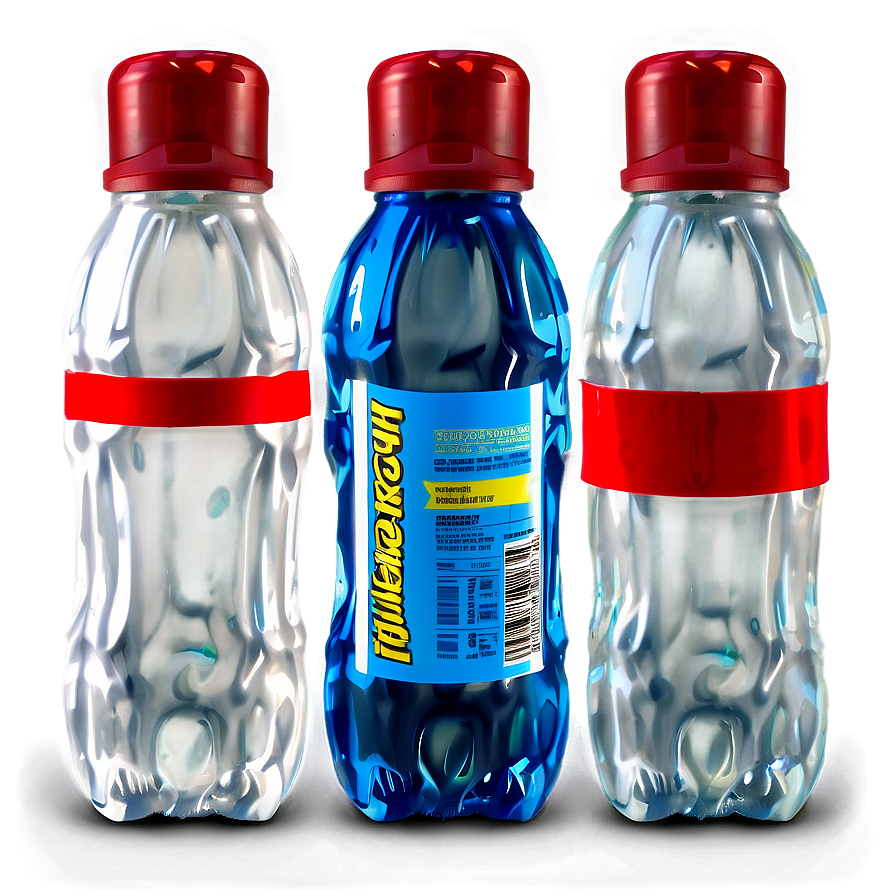 Plastic Bottle With Label Png 05252024 PNG