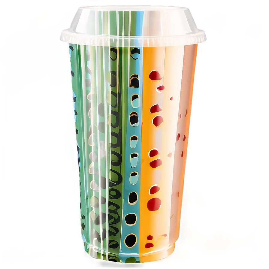 Plastic Cup For Bubble Tea Png 36 PNG