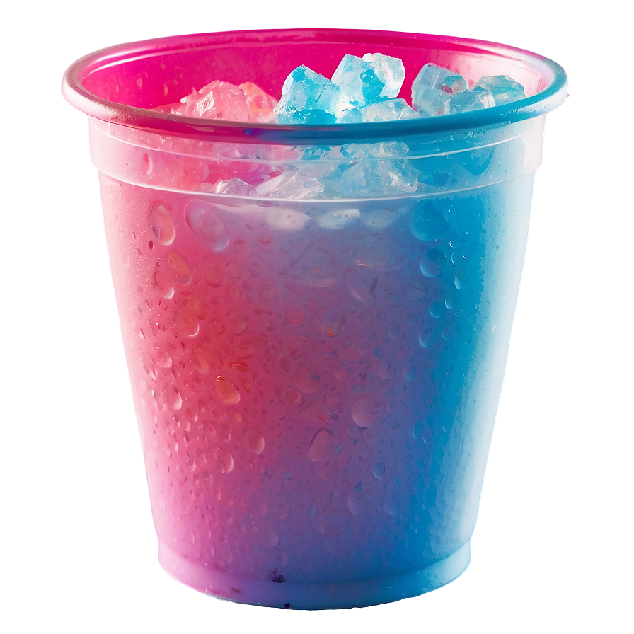 Plastic Cup For Slushies Png 06132024 PNG