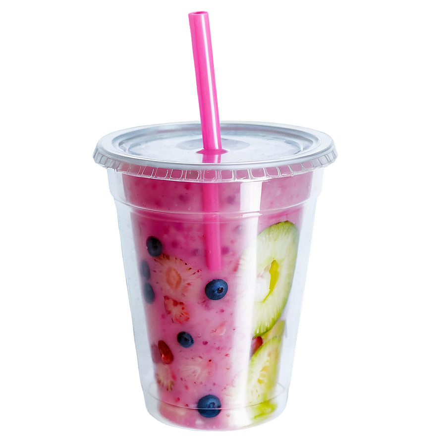 Plastic Cup For Smoothies Png 28 PNG