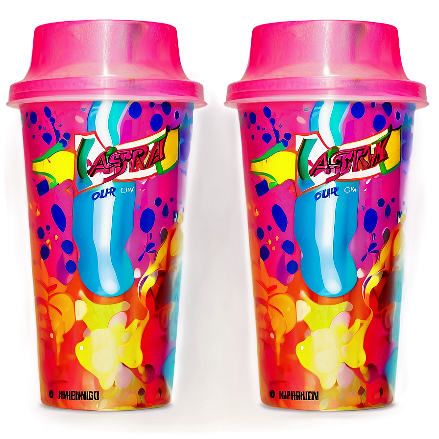 Plastic Cup With Logo Png 19 PNG