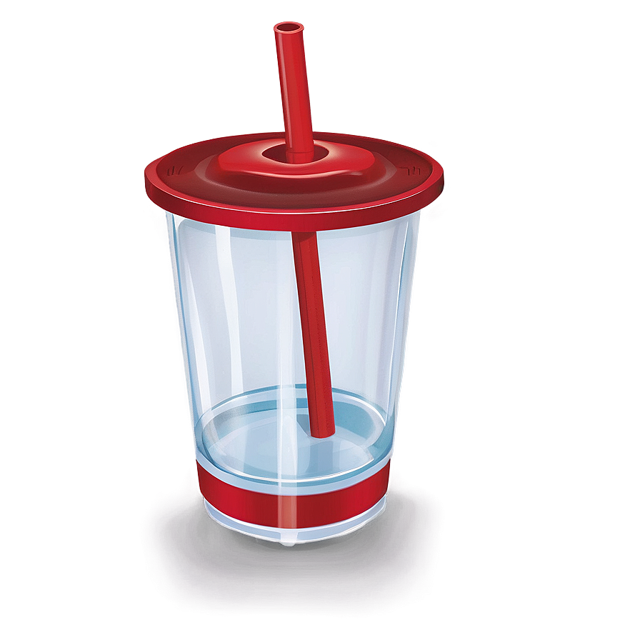 Plastic Cup With Straw Png Ewx PNG