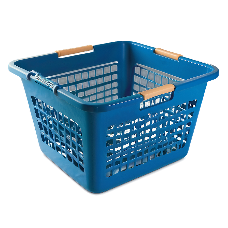 Plastic Laundry Basket With Handles Png Aoy PNG