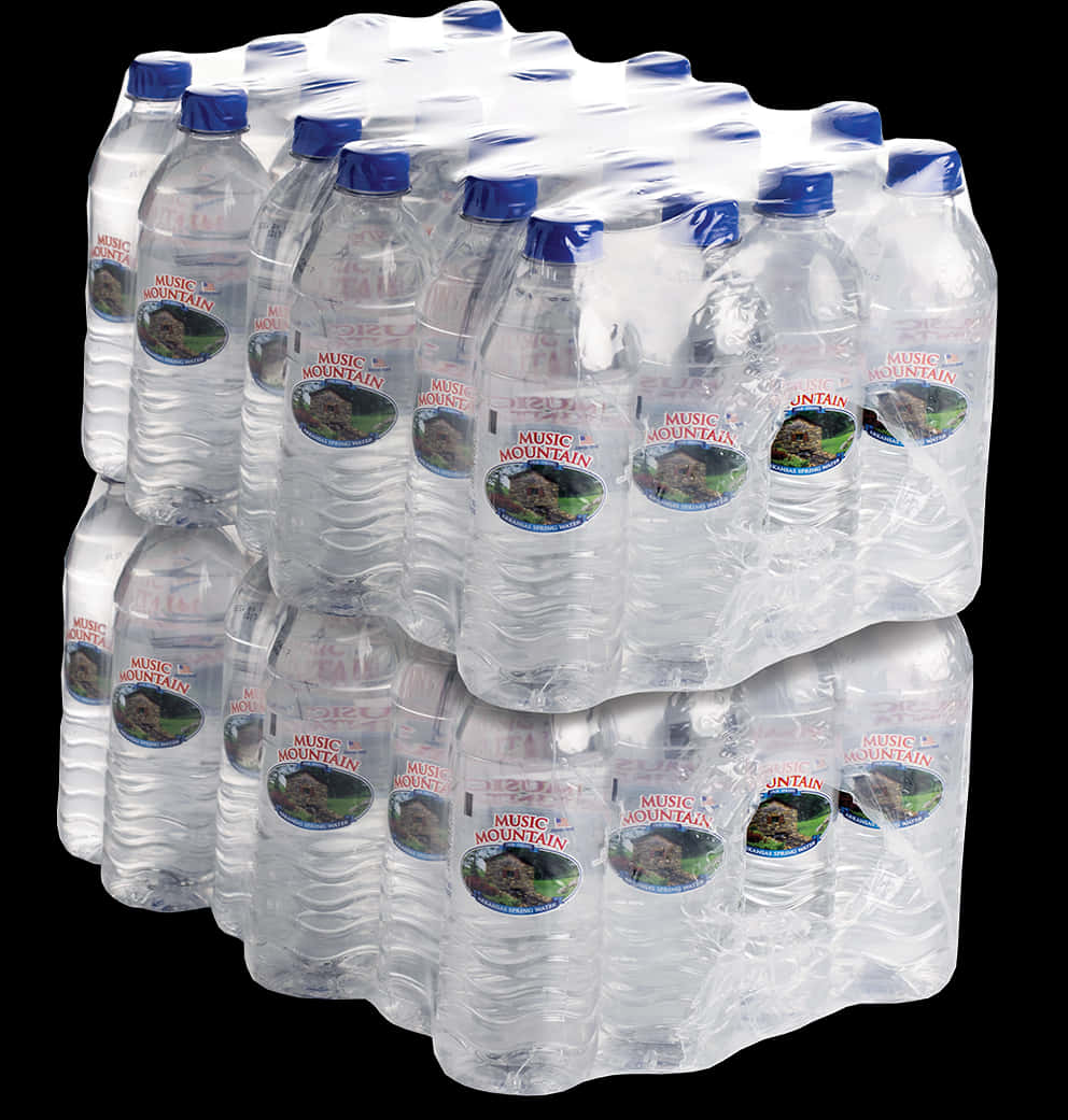 Plastic Water Bottles Pack PNG