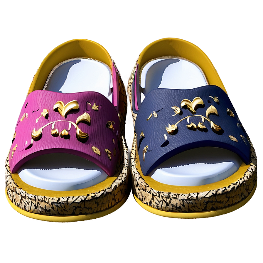 Platform Slippers Png Dld37 PNG