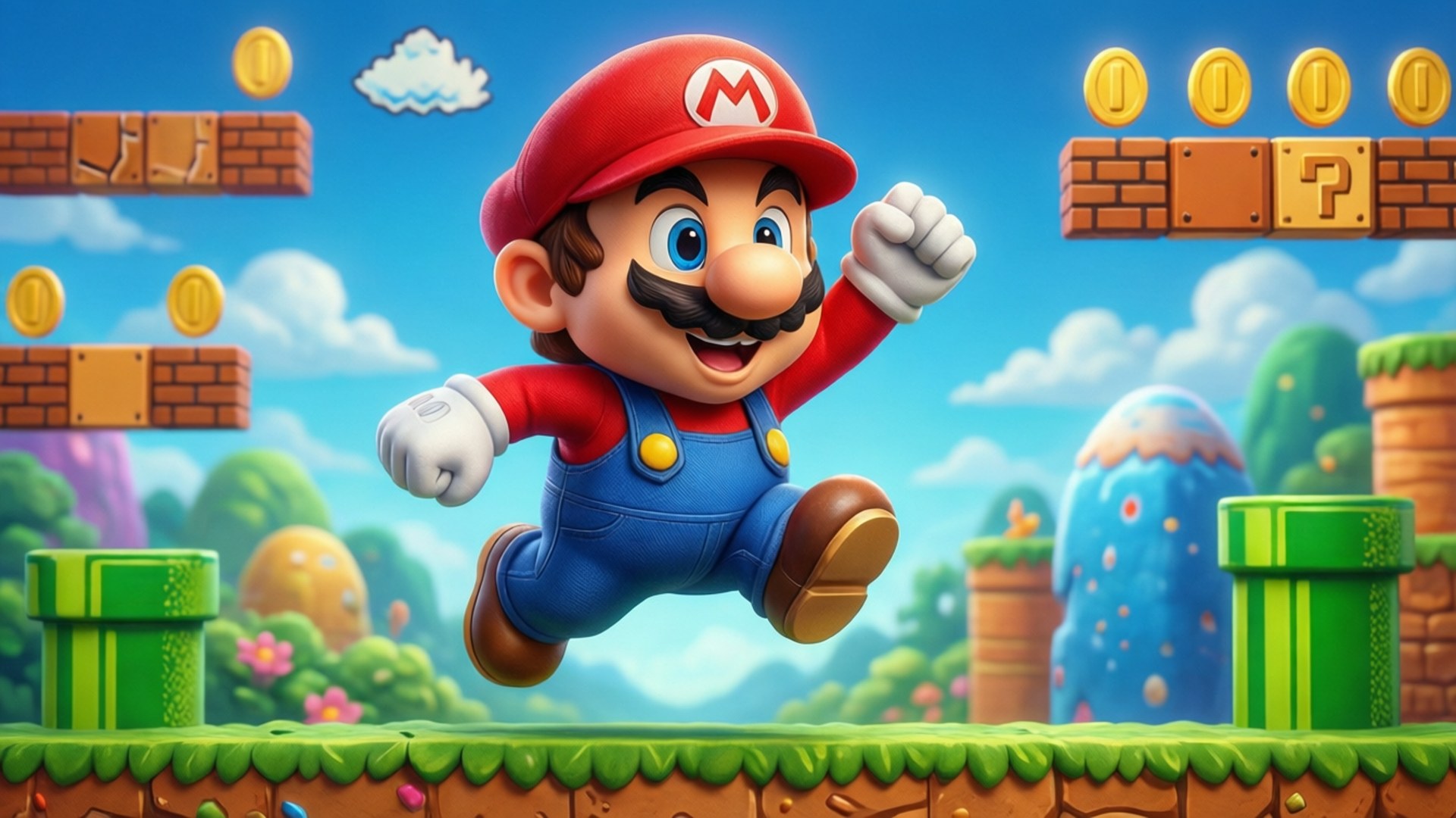 Platformer-Abenteuer Wallpaper