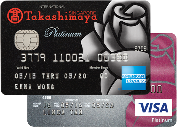 Platinum Credit Cards Display PNG