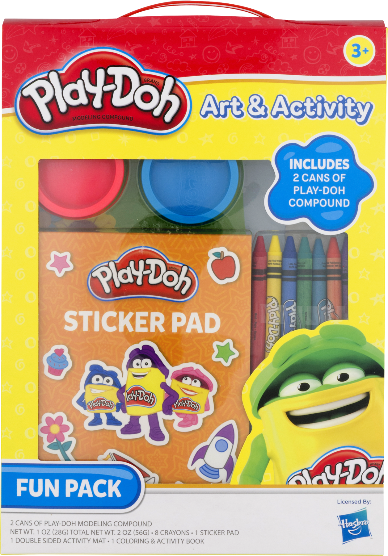 Play Doh Art Activity Fun Pack Product Packaging PNG