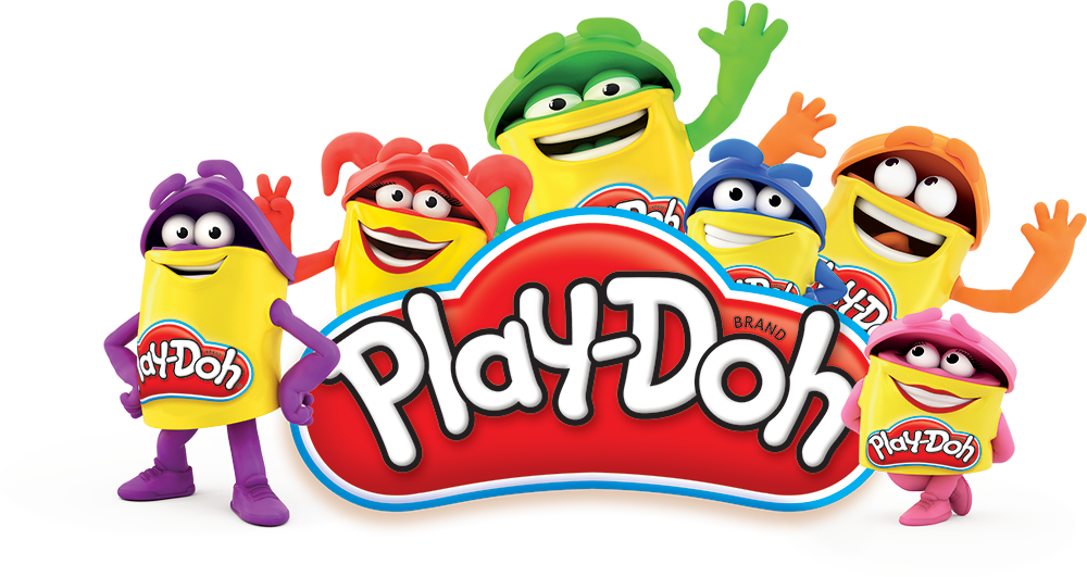 Play Doh Brand Charactersand Logo PNG