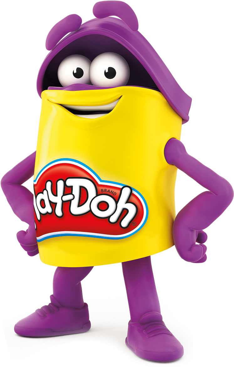 Play Doh Character Smiling PNG