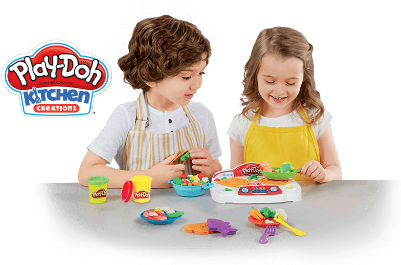 Play Doh Kitchen Creations Children Playing PNG