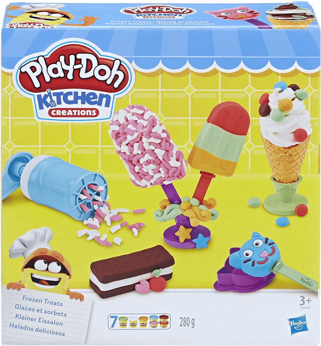 Play Doh Kitchen Creations Frozen Treats Set PNG