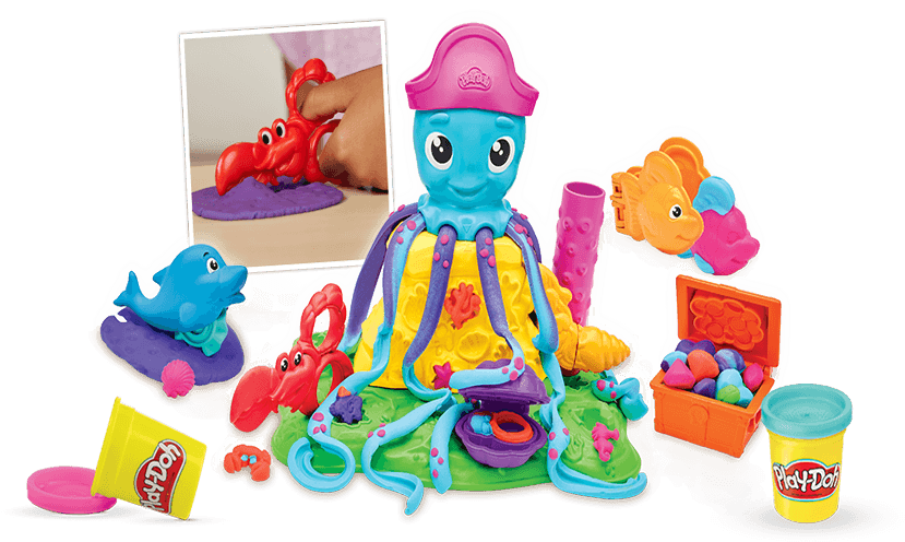 Play Doh Octopus Fun Creation Set PNG