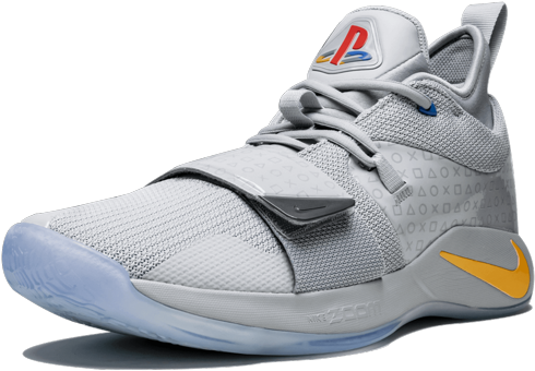 Play Station Inspired Sneaker Design PNG