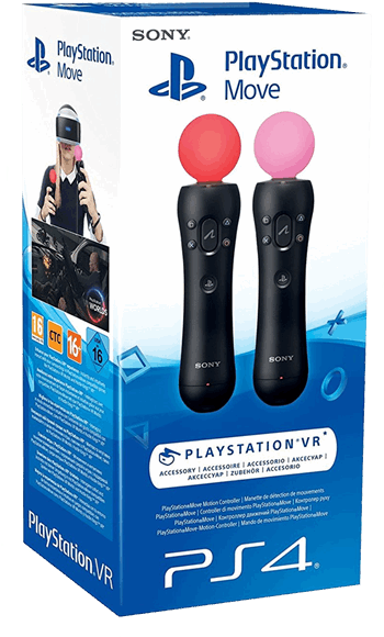 Play Station Move Controllers Packaging PNG