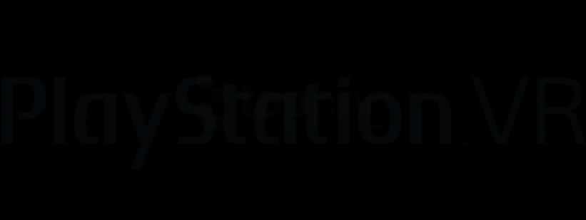Play Station V R Logo Dark Background PNG