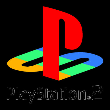 Play Station2 Logo Graphic PNG