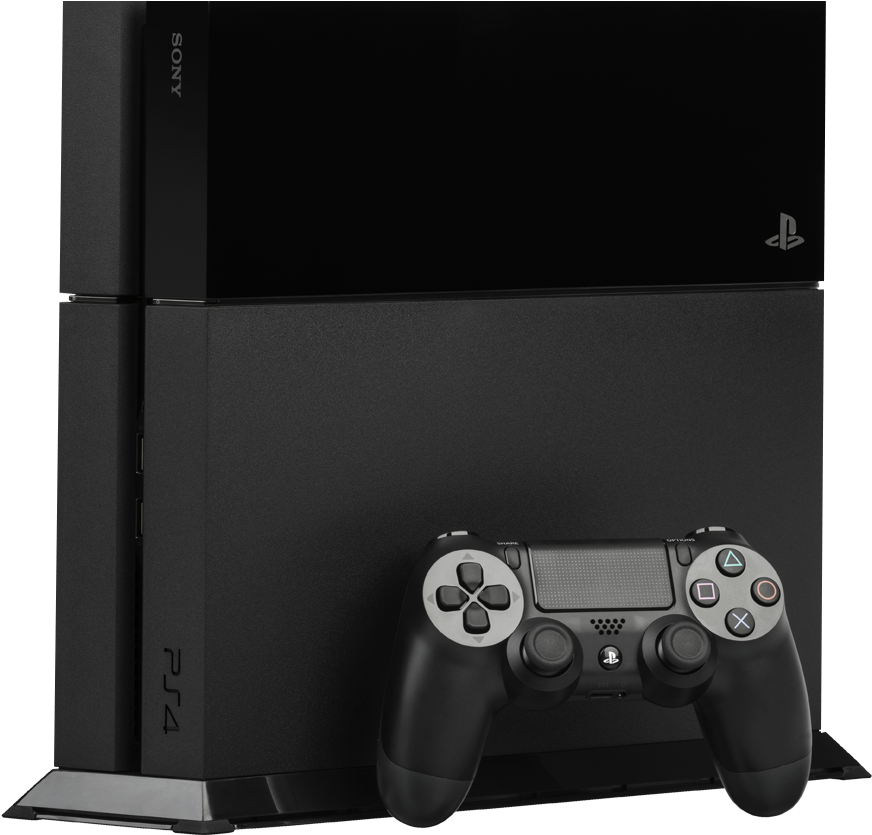 Play Station4 Consolewith Controller PNG
