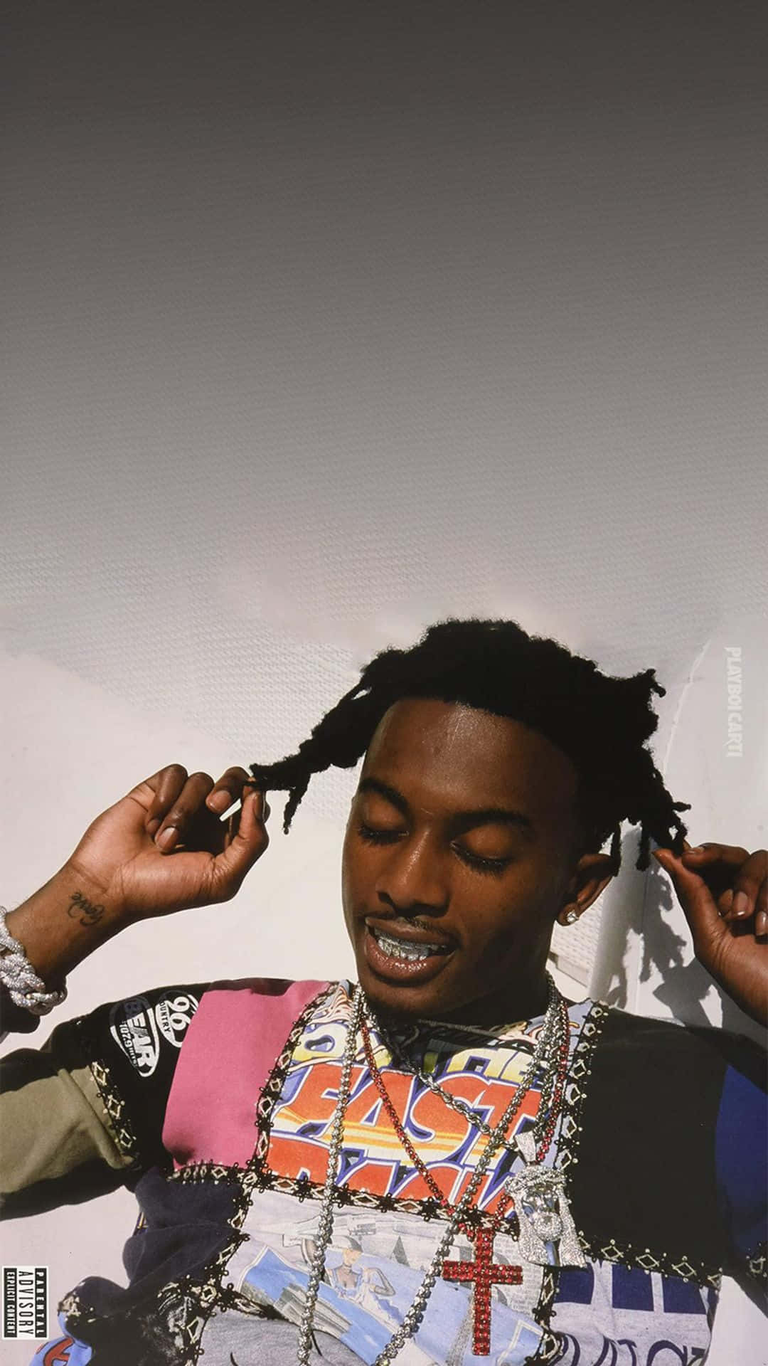 Experience Playboi Carti's music with the ultimate smartphone. Wallpaper