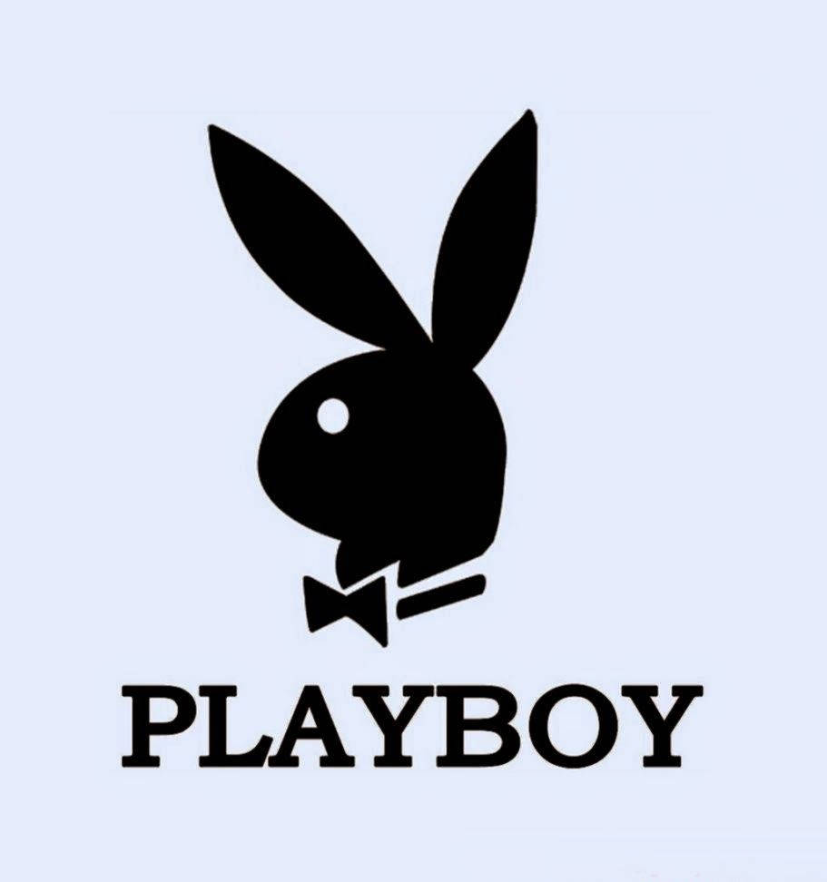 Playboylogotypen Med En Fluga. Wallpaper