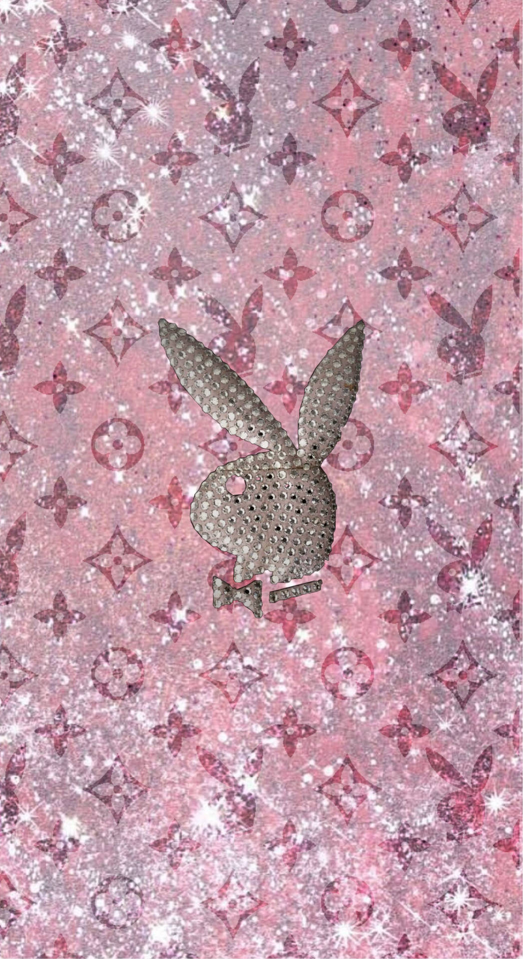 Playboy Aesthetic Sparkly Wallpaper