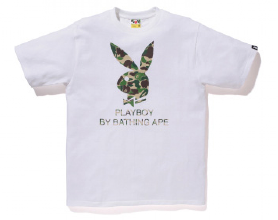 Playboy Bathing Ape Collaboration Tshirt PNG