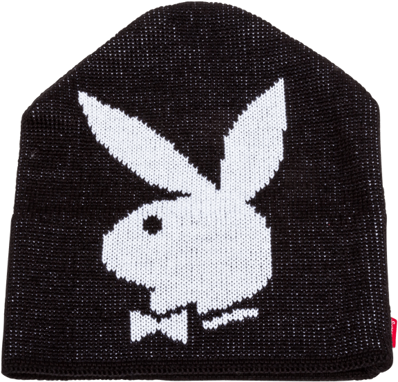 Playboy Bunny Logo Beanie Hat PNG