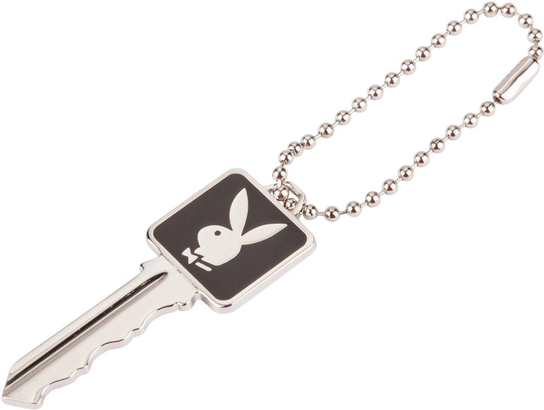 Playboy Logo Key Pendant PNG