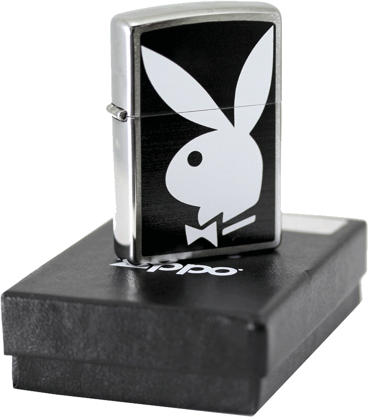 Playboy Logo Zippo Lighter PNG