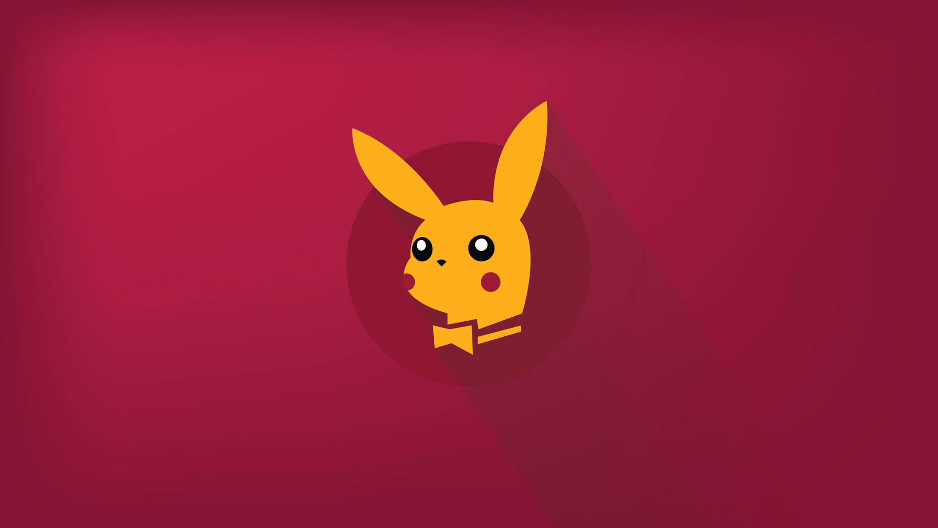 Playboy Pikachu 4k Vector Art Wallpaper