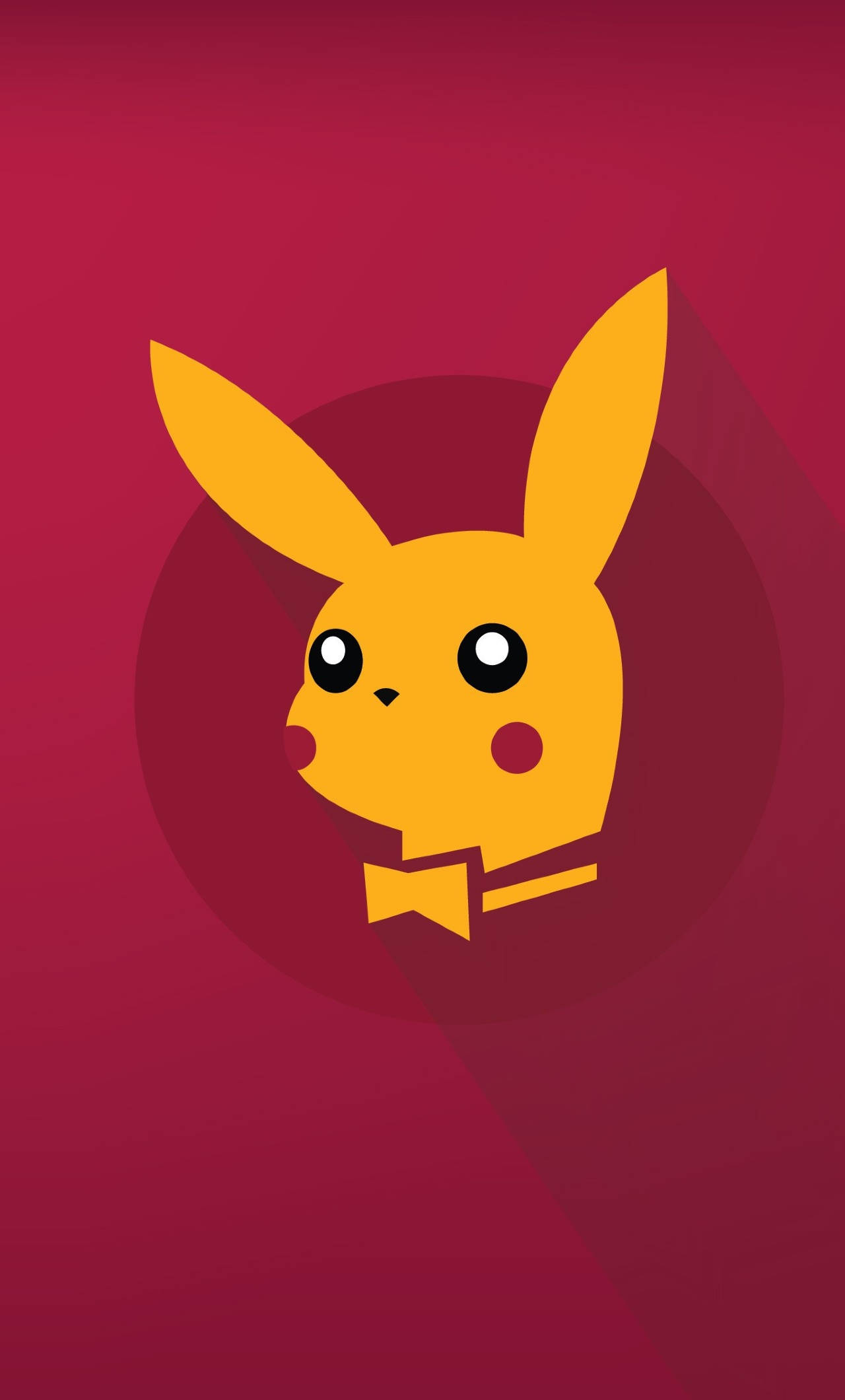 Playboy Pikachu Iphone Logo Background