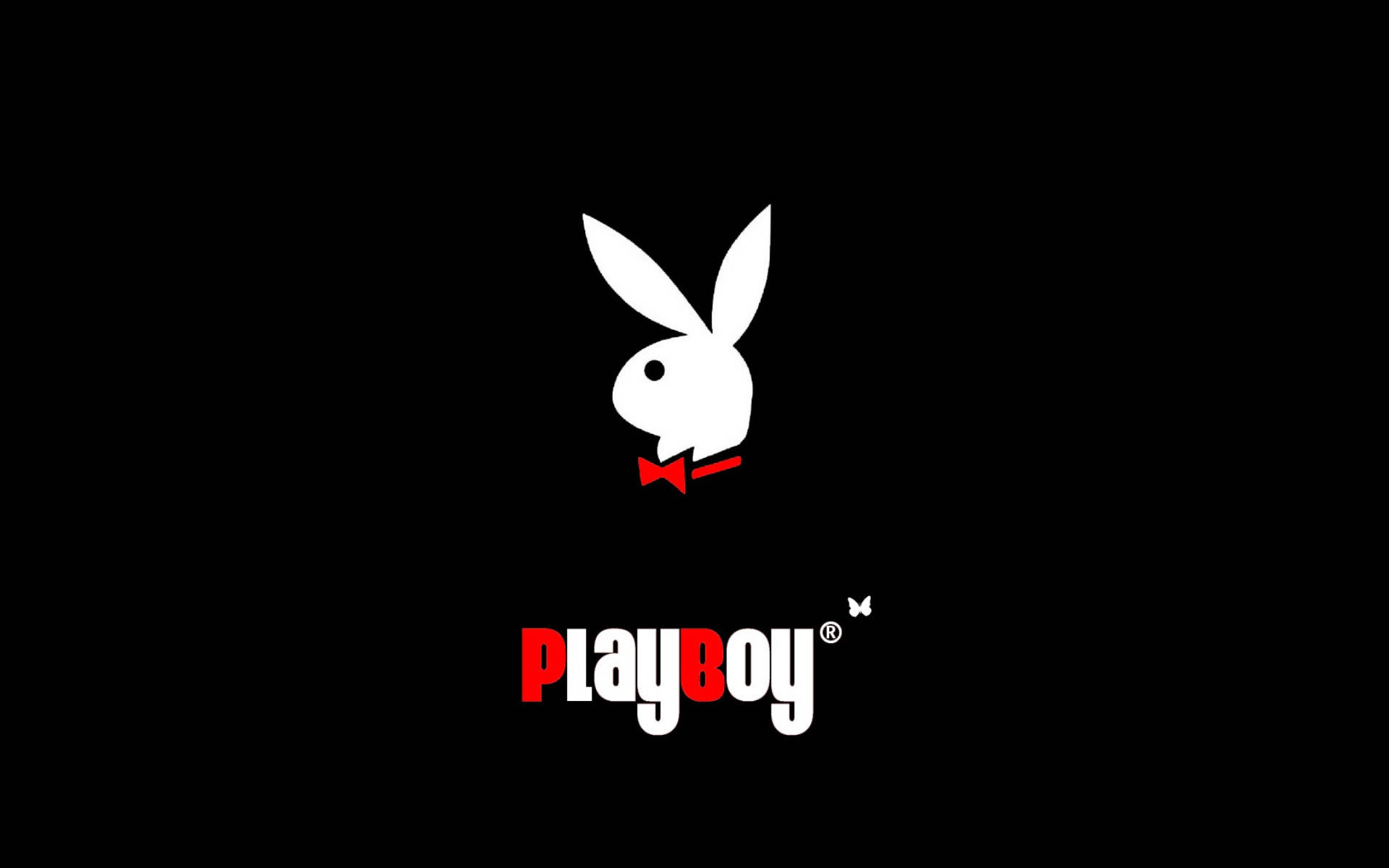 Playboy Red Bowtie Wallpaper