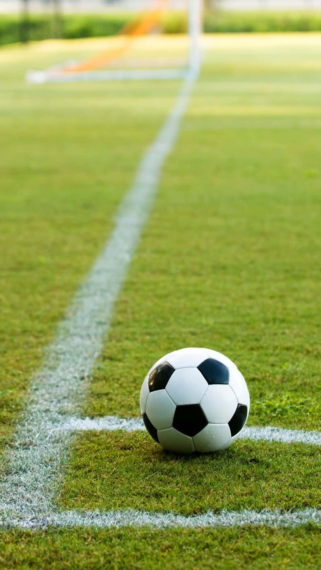 Players Competing In A Thrilling Soccer Match