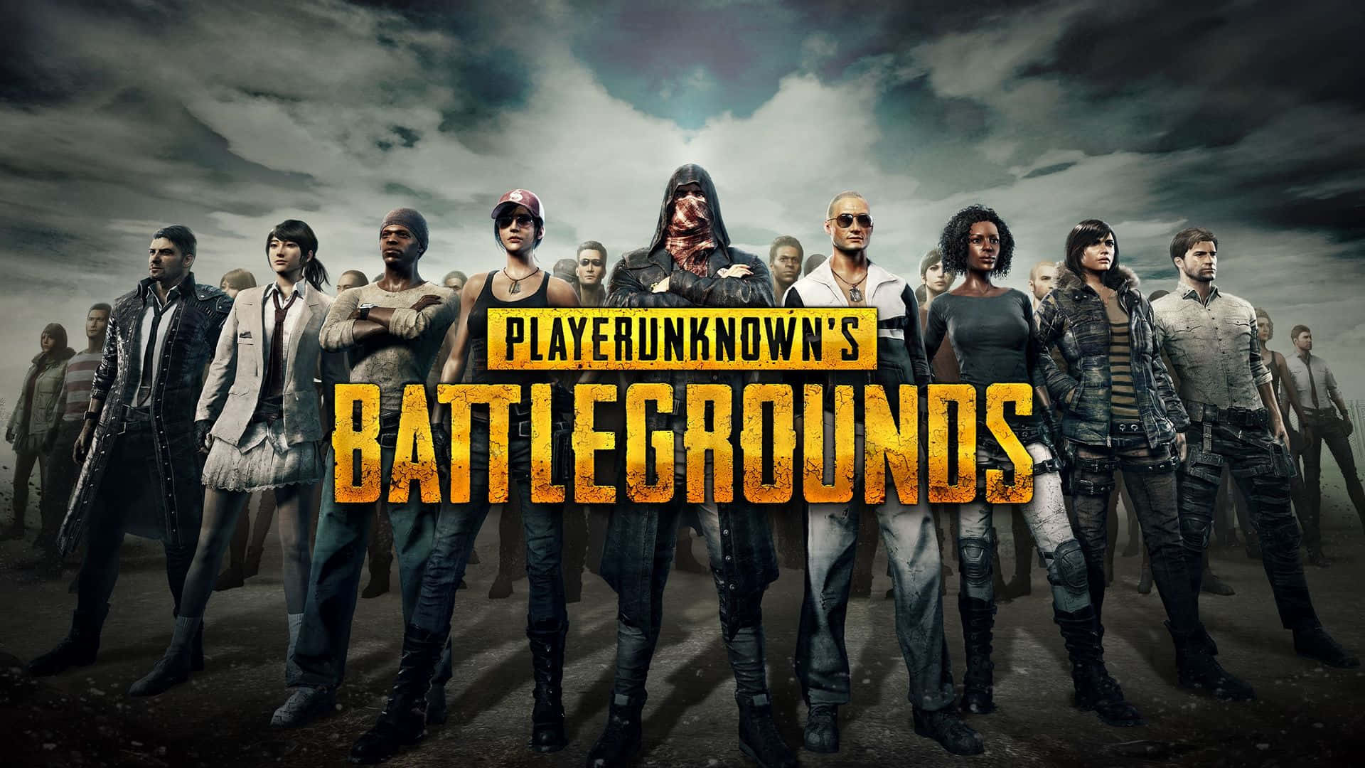 The Official Logo of PlayerUnknown's Battlegrounds Wallpaper