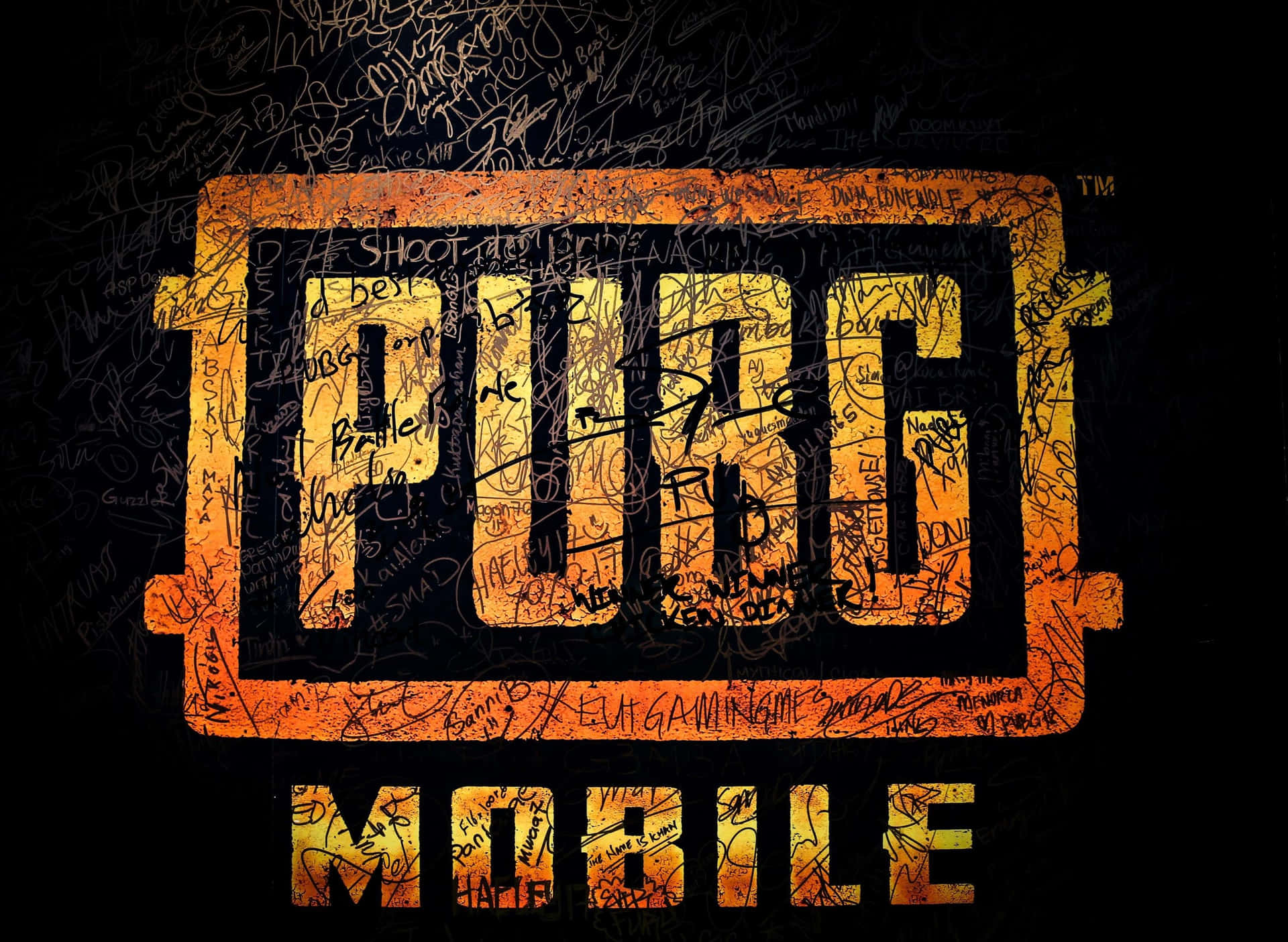 The Logo For Pubg Mobile Wallpaper