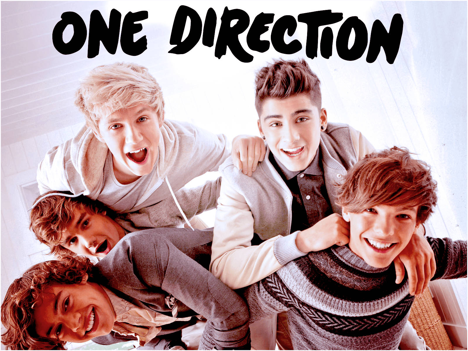 Playful And Energetic One Direction Background