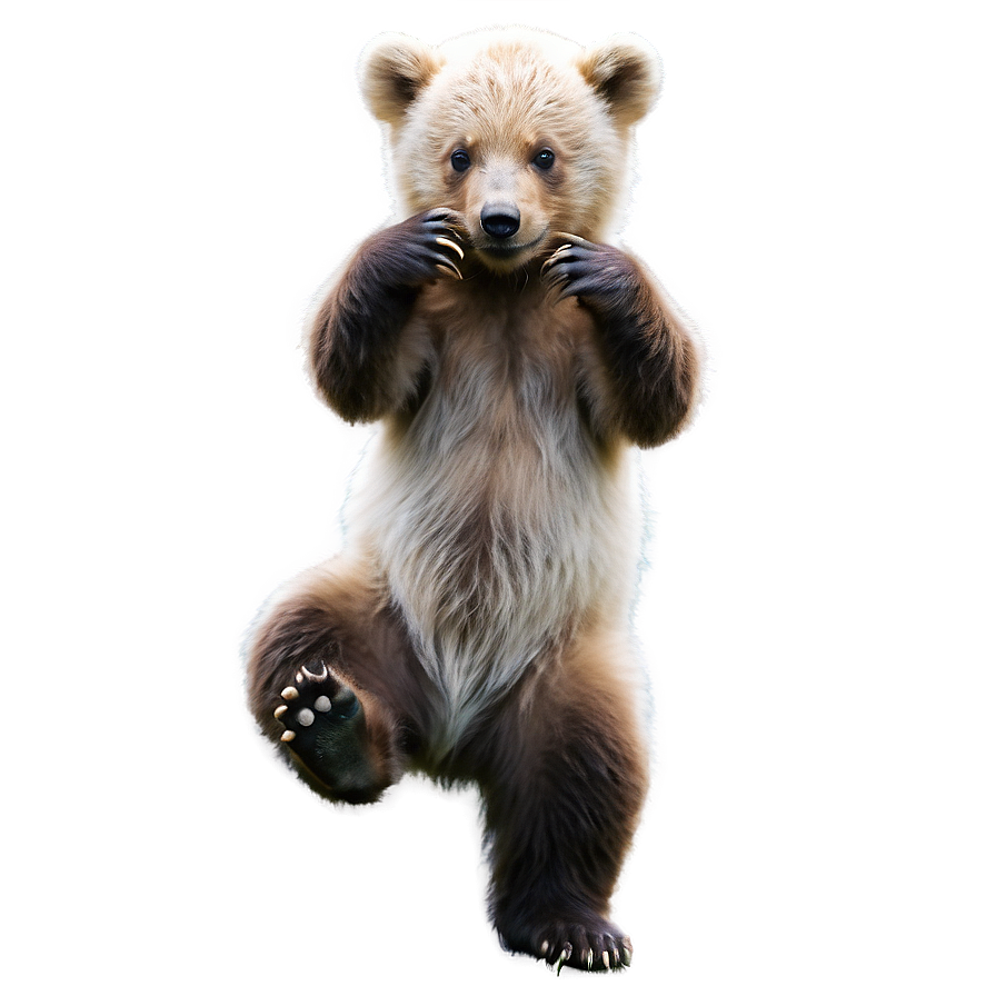 Playful Bear Cub Png Kcy PNG