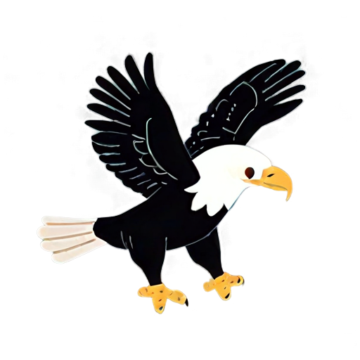 Playful Cartoon Baby Eagle Png C PNG