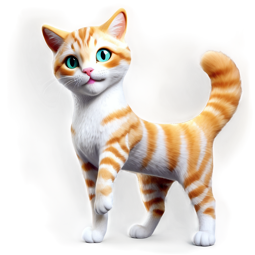 Playful Cat Png 05252024 PNG