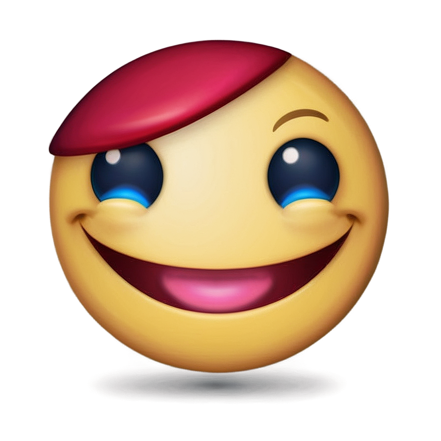 Playful Grin Emoji Png 06242024 PNG