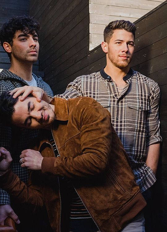 Playful Jonas Brothers Wallpaper