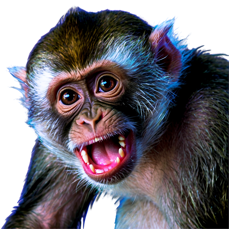 Playful Monkey Png 05042024 PNG