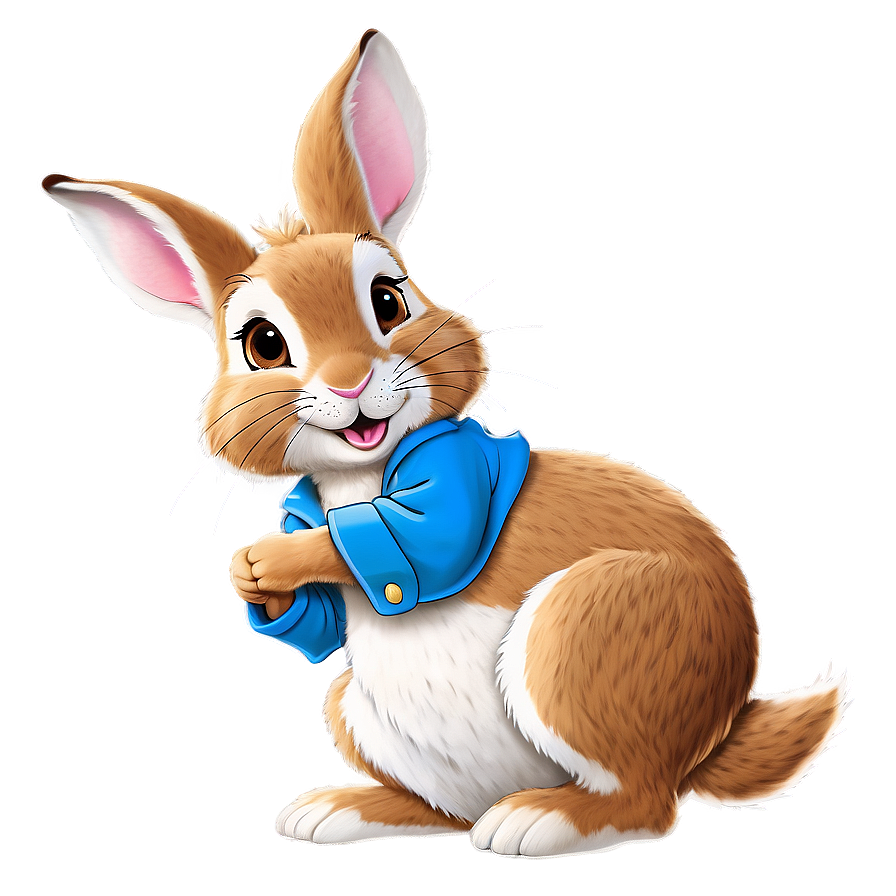Playful Peter Rabbit Scene Png Oah96 PNG