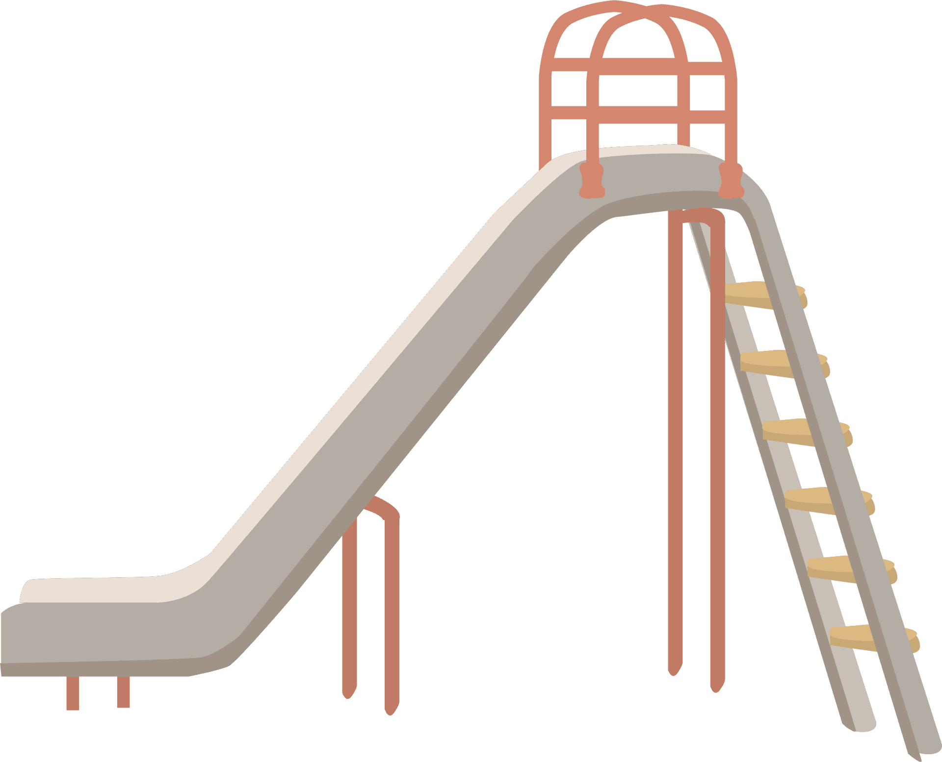 Playground Slide Illustration PNG
