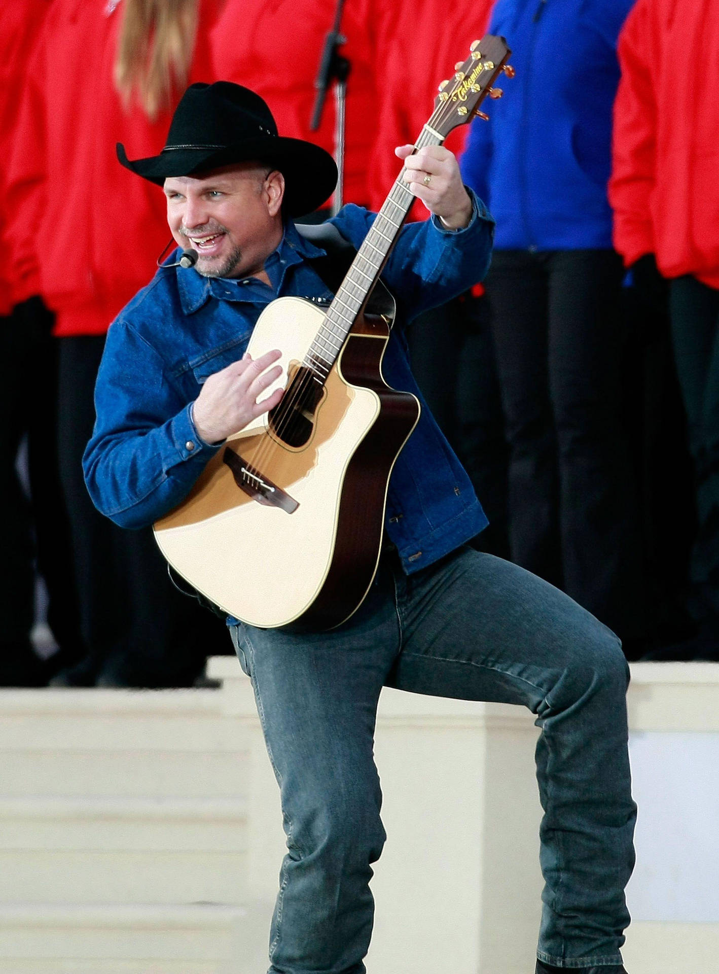 Playing Guitar Garth Brooks Picture