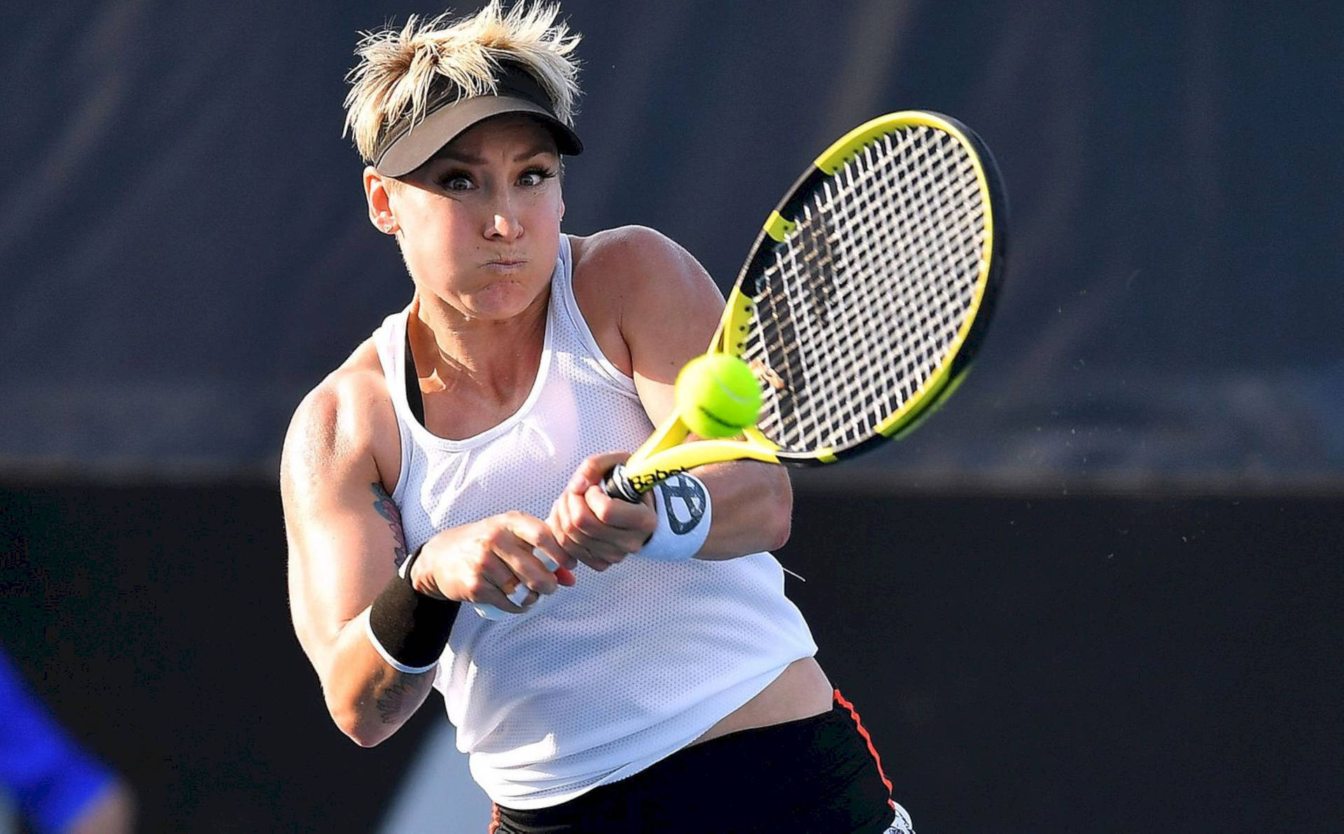 Playing Tennis Bethanie Mattek-sands Wallpaper