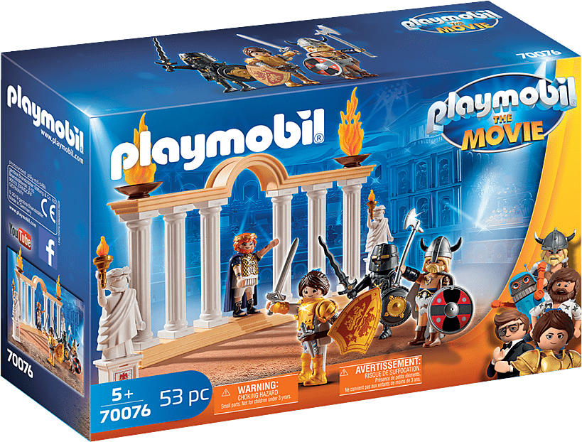 Playmobil The Movie Toy Set Box PNG