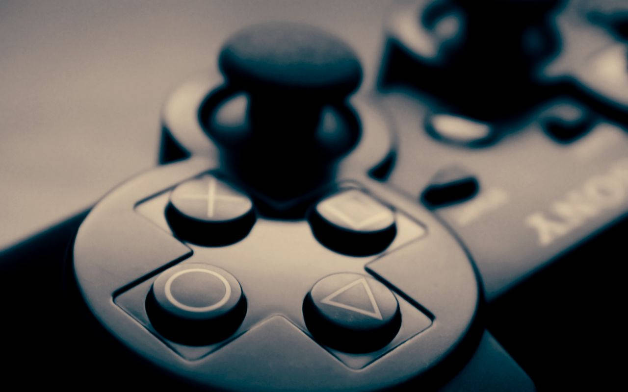 “Stay in control with Playstation” Wallpaper
