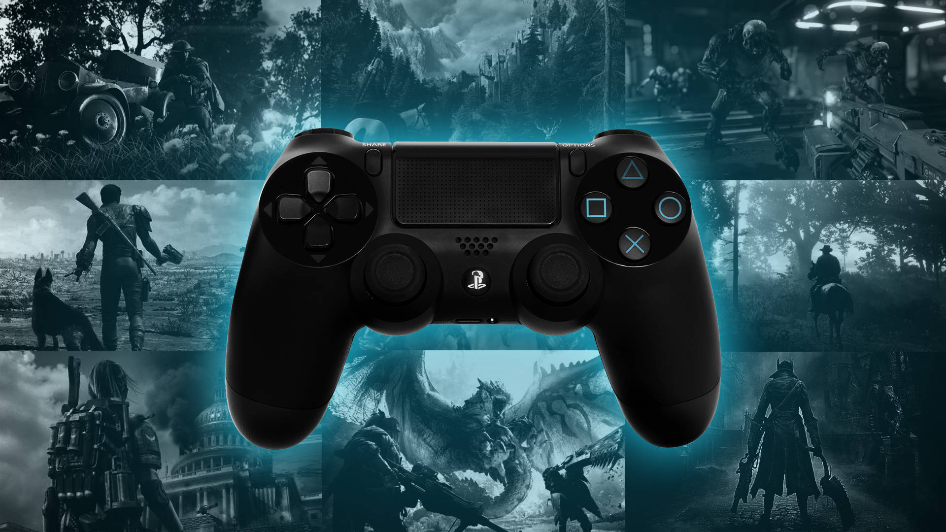 Playstation Game Controller Wallpaper